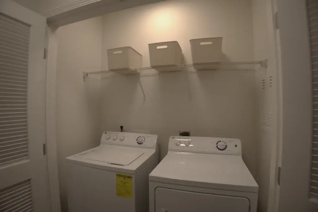 Full-Size Washer and Dryer Included for Everyday Convenience Image