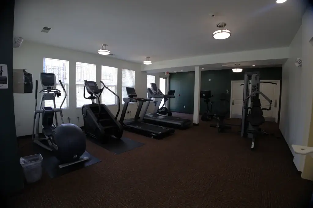 Stay Active Anytime in Our Fully Equipped Fitness Center with Cardio and Strength Training Equipment Image