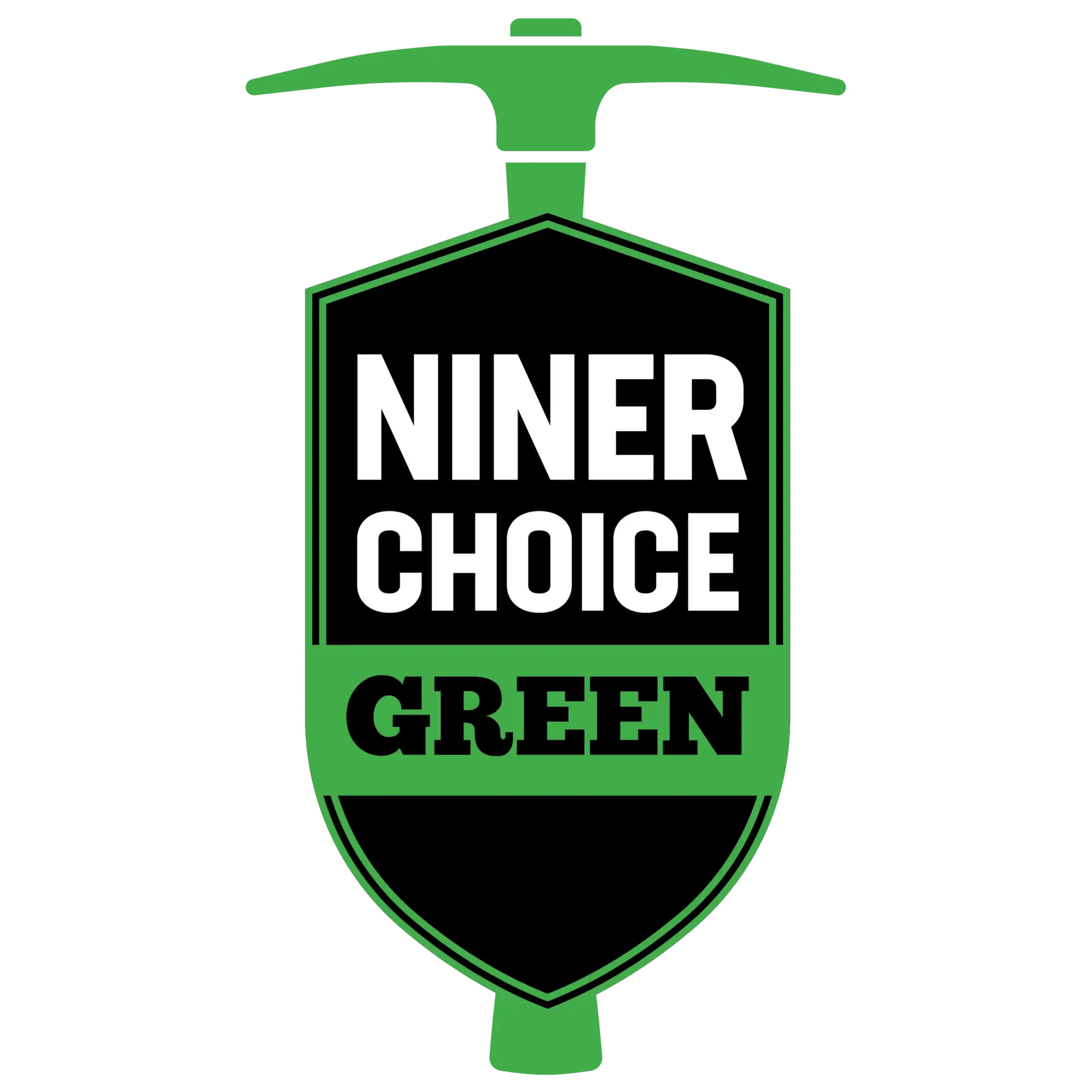Niner Choice Levels - Green Logo